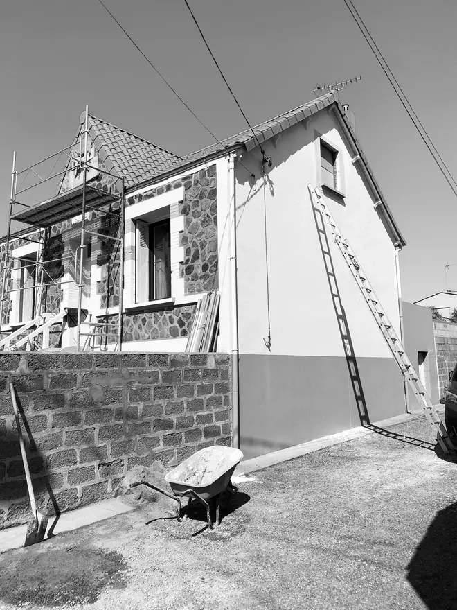 Projet Le Contraste — Rénovation villa Sablaise par AT Design